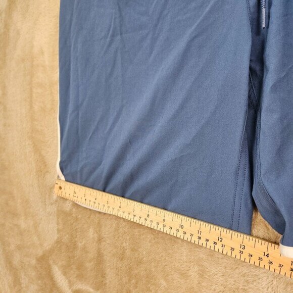 Vineyard Vines Swim Trunks Bathing Shorts Mens Sz 42 Logo Drawstring Pocket Blue - Picture 6 of 16